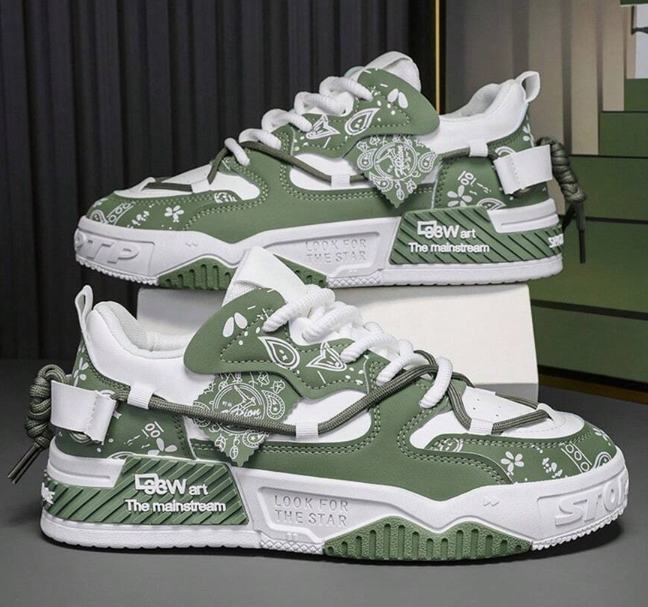Versatile And Fashionable Thick-Soled Breathable Running Shoes.